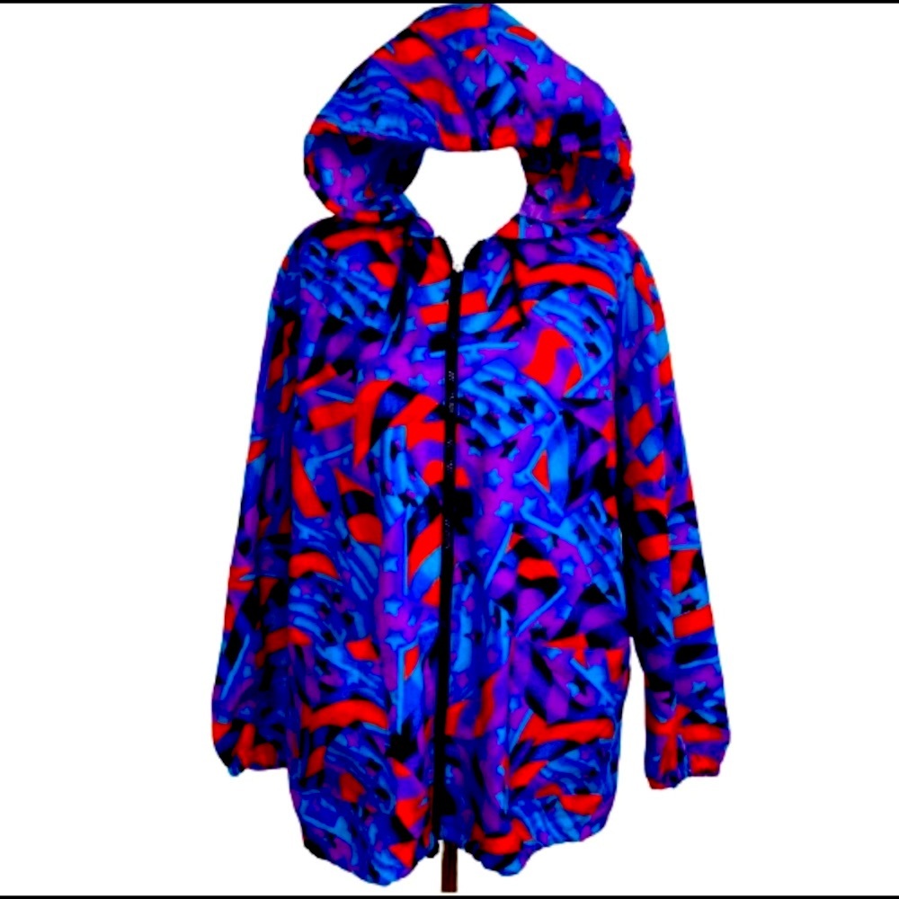 Vintage lightweight windbreaker jacket